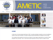 Tablet Screenshot of ametic.pt